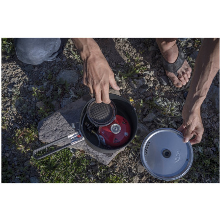 Arzător pentru camping MSR WindBurner Group Stove System