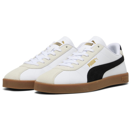 Încălțăminte casual pentru bărbați Puma Club II Sd alb/negru PUMA White-PUMA Black