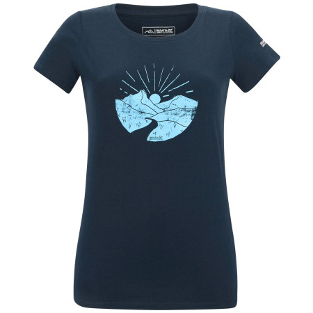 Tricou femei Regatta Women's Breezed albastru închis Navy