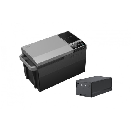 Ladă frigorifică cu compresor EcoFlow Glacier + baterie gri
