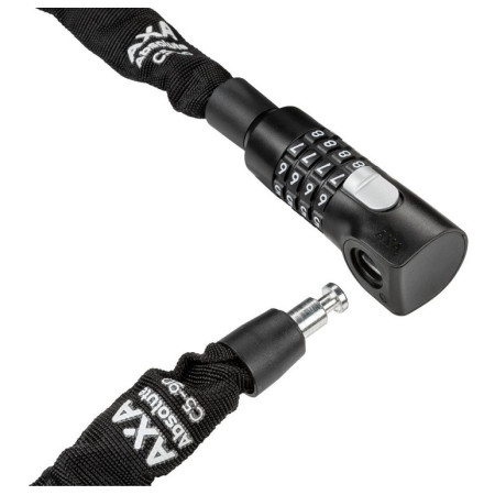 Lacăt pentru bicicletă AXA Chain Absolute C5 - 90 Code