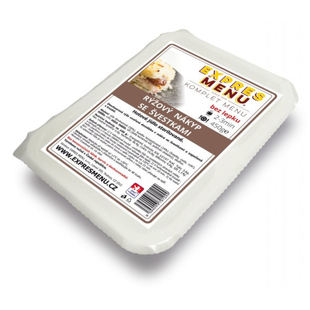 Expres meniu Budinca de orez cu prune 450 g