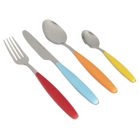 Set tacâmuri Gimex Cutlery Rainbow 16 pcs