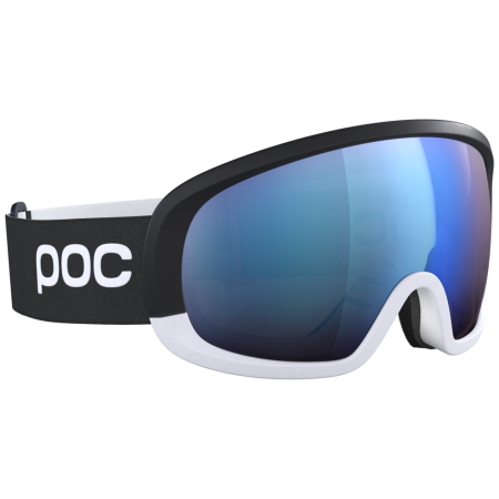 Ochelari de schi POC Fovea Mid Race negru/alb Uranium Black/Hydrogen White/Partly Sunny Blue ONE