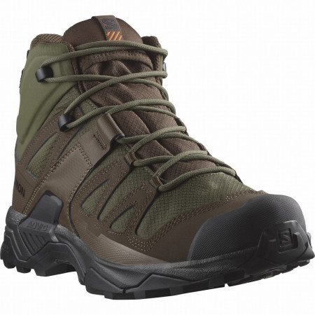 Încălțăminte bărbați Salomon X Ultra Tracker Gore-Tex verde Ranger Green / Earth Brown / Black