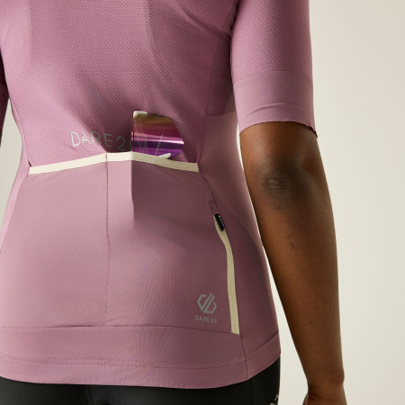 Tricou de ciclism femei Dare 2b Lightning Short Sleeve Jersey