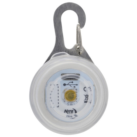 Zgardă luminoasă pentru câini Nite Ize SpotLit Rechargeable Collar Light