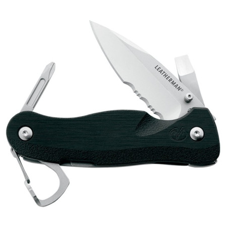 Cuțit Leatherman Crater C33TX Negru/Argintiu