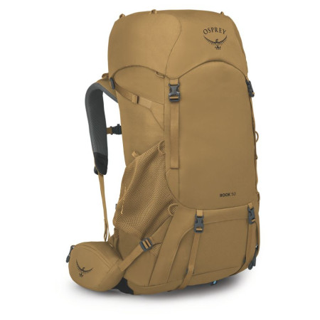 Rucsac turistic Osprey Rook 50 maro histosol brown/rhino grey
