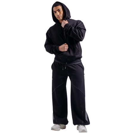 Hanorac funcțional bărbați Nebbia Zipper Hoodie with Embroidery Primal