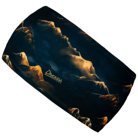Bentiță femei Drexiss Gold Mountain negru/auriu
