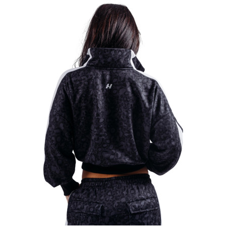 Hanorac femei Nebbia Half-Zip Leopard Sweatshirt Primal