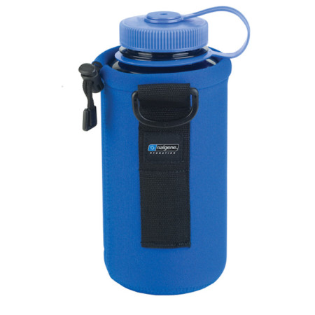 Husă pentru sticlă Nalgene Cool Stuff Neoprene Carrier albastru