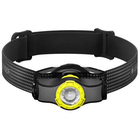 Lanternă frontală Ledlenser MH3 negru/galben