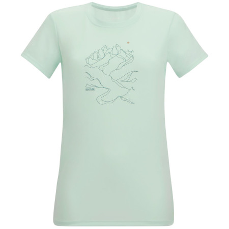 Tricou femei Regatta Women's Fingal albastru deschis OceanMist