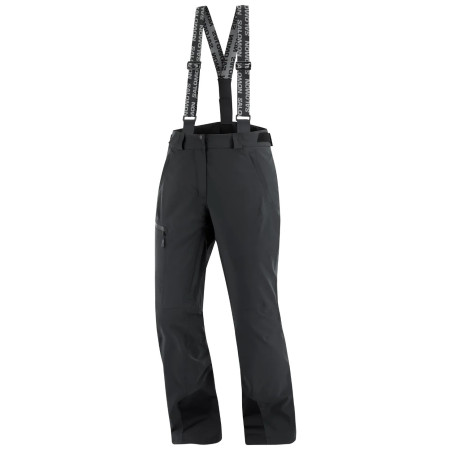 Pantaloni de schi femei Salomon Brilliant Pant W negru DEEP BLACK
