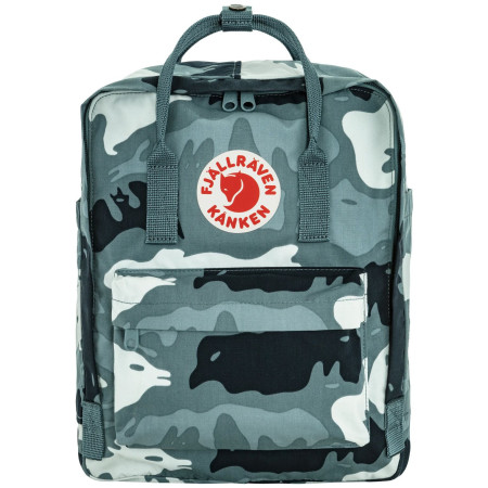 Rucsac urban Fjällräven Kånken Graphics albastru Nimbus Blue-Hidden Animals