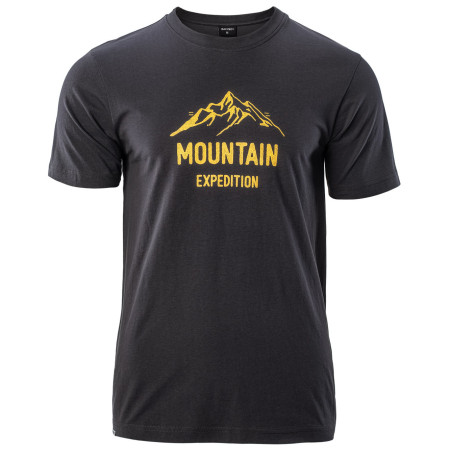 Tricou bărbați Hi-Tec Tivo gri/galben