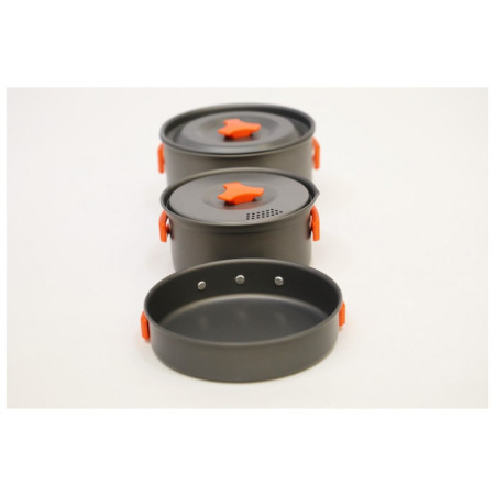 Set de vase Vango Hard Anodised 4 Person Cook Kit