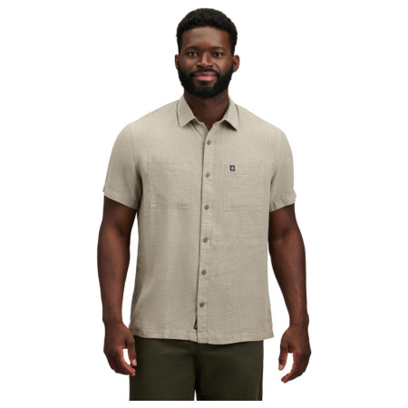 Cămașă bărbați Black Diamond M Scenic Route Ss Shirt bej Pine Smoke-Chalk