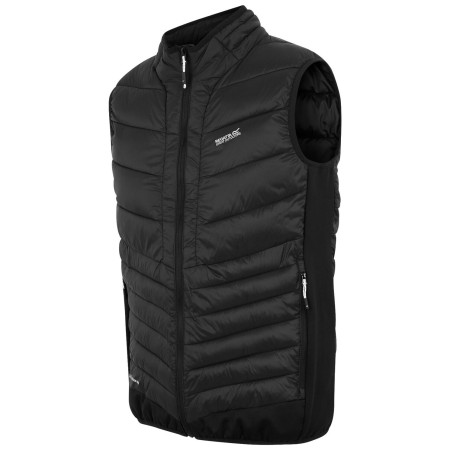 Vestă bărbați Regatta Leedre Hybrid B/W