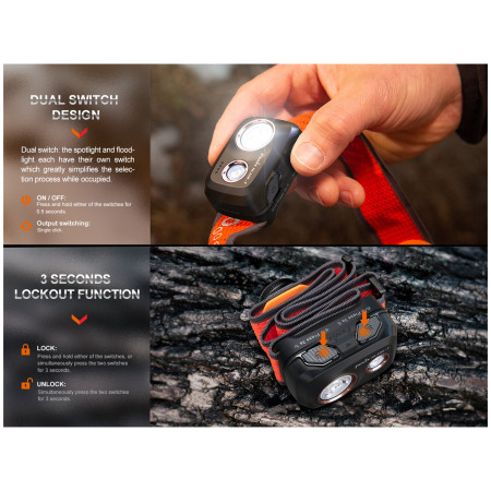 Lanternă frontală Fenix HL32R-T