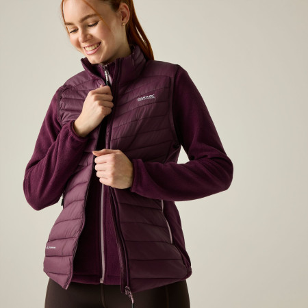 Vestă femei Regatta Womens Leedre Hybrid B/W