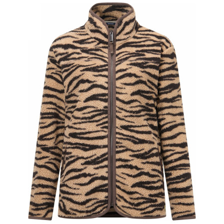 Hanorac femei Regatta Womens Frankie Borg Full Zip maro BarcrnZebra