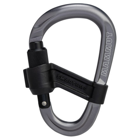 Carabinieră Mammut Smart HMS 2.0 Screwgate Carabiner gri