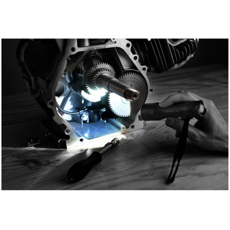 Lanternă Extol Svítilna 250lm,zoom,celokovová