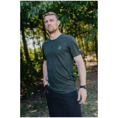 Tricou bărbați Zulu Merino Quest 160 Short Comfy