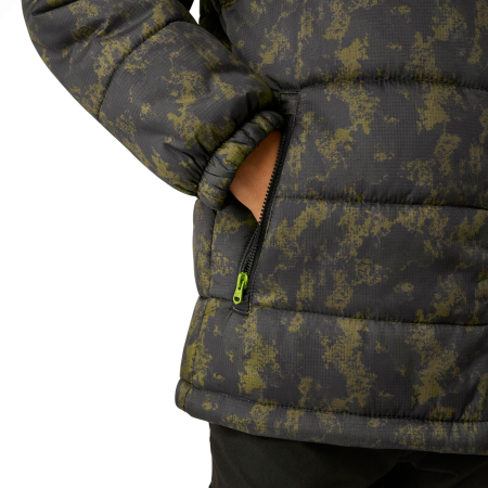 Geacă de iarnă copii Regatta Lofthouse Black/Distress Camo