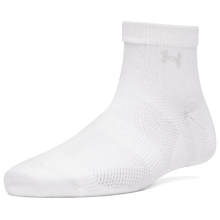 Șosete femei Under Armour UA Women's Vanish 3pk Qtr alb White / White / Halo Gray