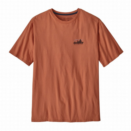 Tricou bărbați Patagonia M's '73 Skyline Organic T-Shirt maro Sienna Clay
