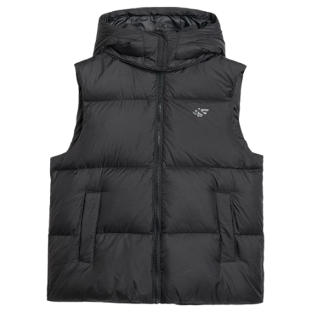 Vestă femei 4F Vest Jacket F223 negru DEEP BLACK