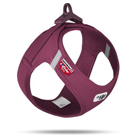 Ham pentru câini Curli Vest Clasp Air-Mesh violet Ruby