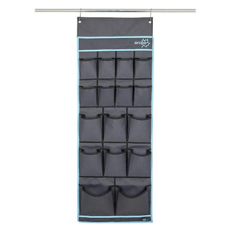 Organizator expus Bo-Camp Tent Organizer 16 Compartments gri/albastru Anthracite