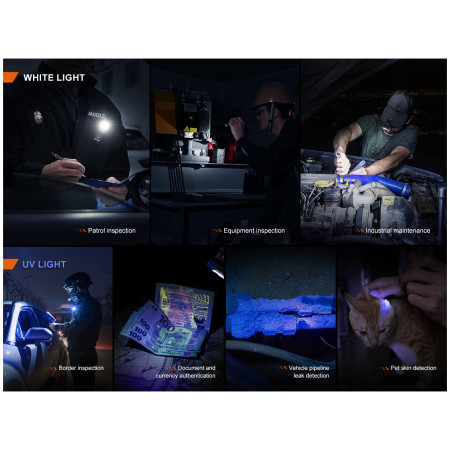 Lanternă de buzunar Fenix SW05R-UV