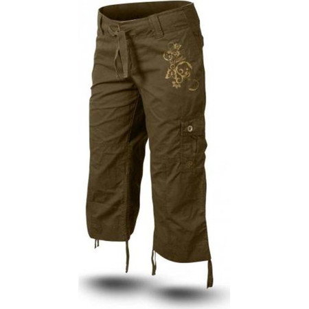 Pantaloni 3/4 femei Trimm Sharon khaki MiddleBrown