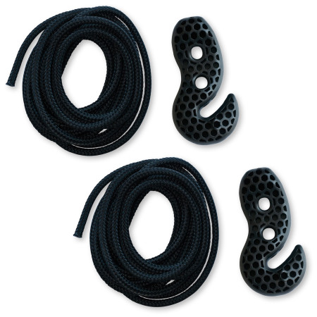 Sistem de prindere a hamacului La Siesta Tree Rope negru