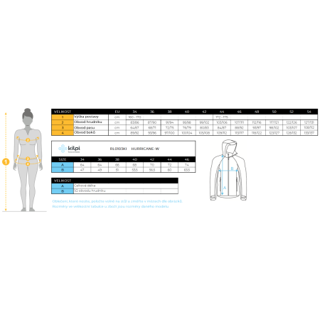 Geacă femei Kilpi Hurricane-W (2022)