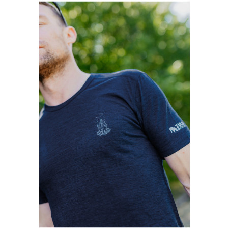 Tricou bărbați Zulu Merino Fire 160 Short Comfy