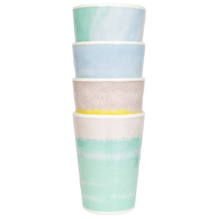 Set căni Bo-Camp Cup Barfleur 4p melamine