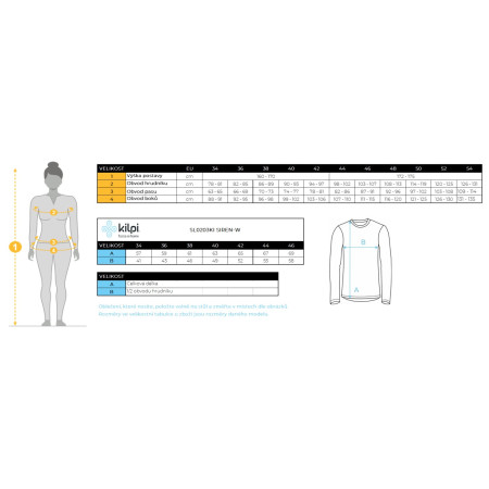 Hanorac femei Kilpi Siren-W