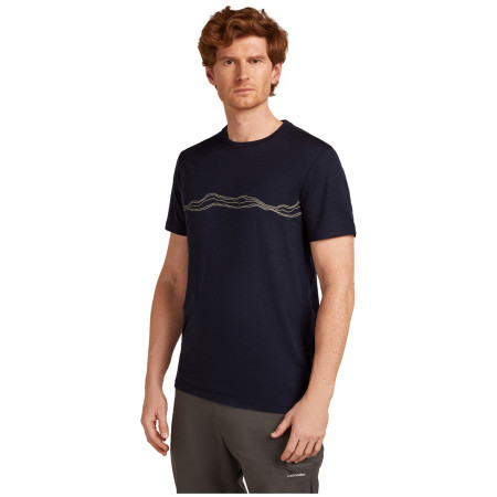 Tricou bărbați Icebreaker Men Merino 150 Tech Lite SS Tee Mountain Pulse