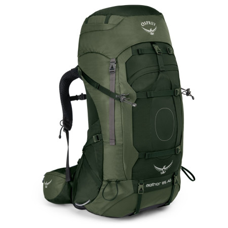 Rucsac Osprey Aether AG 85 verde adriondack green