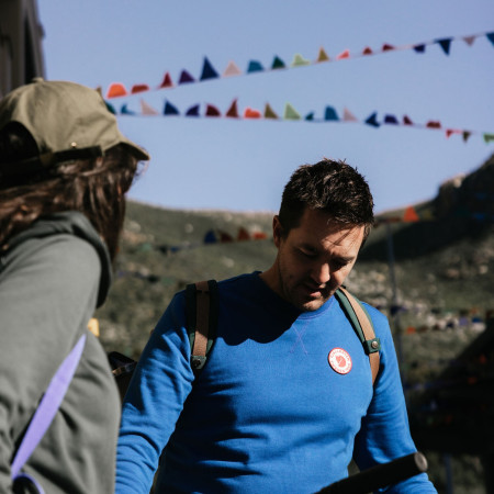 Hanorac bărbați Fjällräven 1960 Logo Badge Sweater