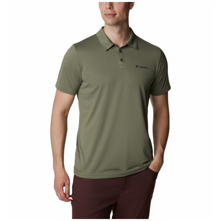 Tricou bărbați Columbia Columbia Hike™ Polo verde Stone Green
