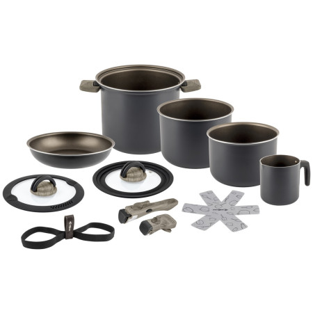 Set vase Brunner Torralta Ø 22 cm gri/negru