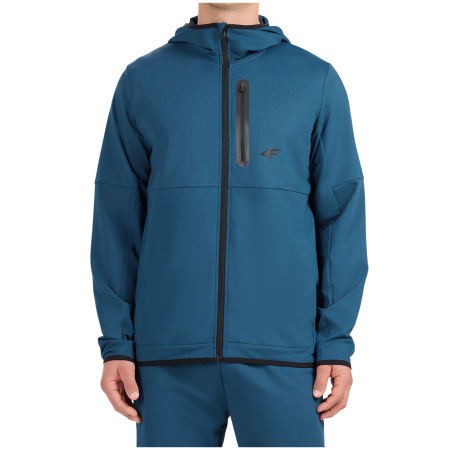 Hanorac funcțional bărbați 4F Sweatshirt M2732 albastru închis Teal